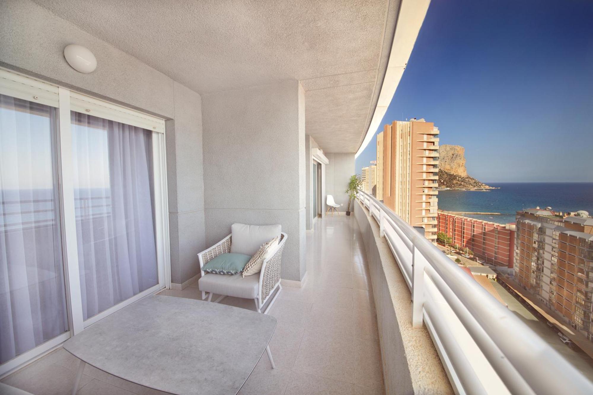 Апартаменти Apartamento Con Vista Al Mar Кальпе Екстер'єр фото
