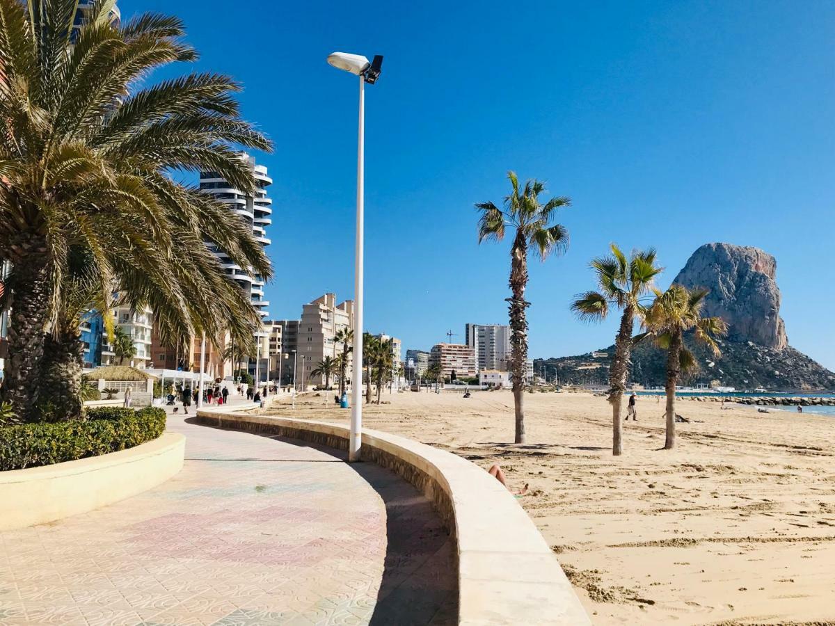 Апартаменти Apartamento Con Vista Al Mar Кальпе Екстер'єр фото